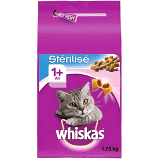 Whiskas Croq Saumon Stérilisé 1.75 Kg